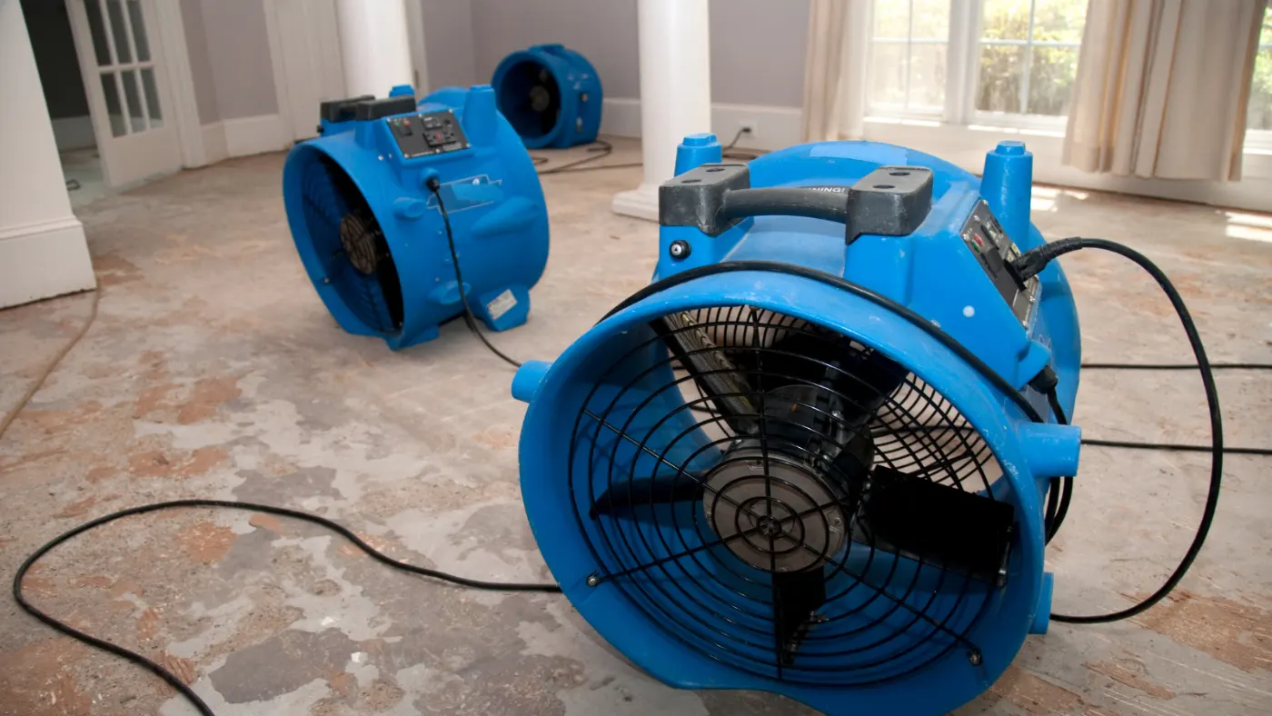Water damage restoration by Tipton Water Restoration near Sheridan, IN